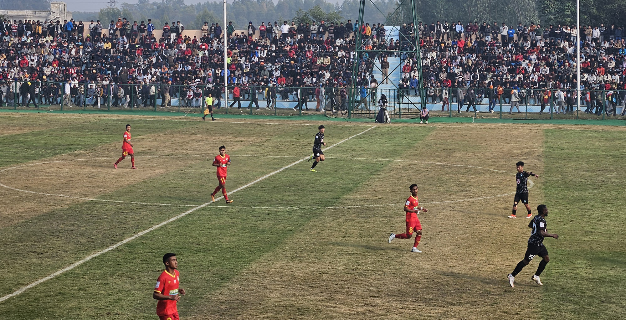 माहिलपुर में पहली बार हुआ आई-लीग फुटबॉल मैच